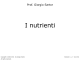 I nutrienti - Home page @charlie.ambra.unibo.it