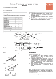 DIAMOMD W-8010/735/721 manuale italiano
