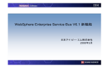 WebSphere Enterprise Service Bus V6.1 新機能 日本アイ･ビー･エム株式会社 2008年3月 1
