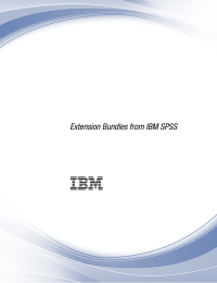IBM Extension Bundles from IBM SPSS