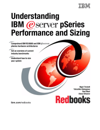 Understanding IBM pSeries Performance and Sizing