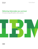 Delivering information you can trust White paper IBM Software
