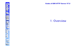 1. Overview Guide of IBM HTTP Server V7.0