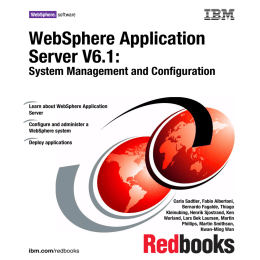 WebSphere Application Server V6.1: System Management and Configuration Front cover