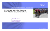 Accelerate with IBM Storage XIV: What’s Old, What’s New Lisa Martinez Brian Sherman