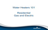 Water Heaters 101 Residential Gas and Electric