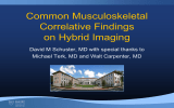 Common Musculoskeletal Correlative Findings on Hybrid Imaging