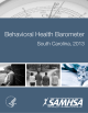 Behavioral Health Barometer South Carolina, 2013