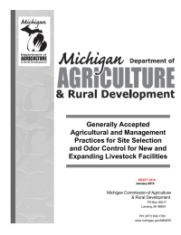 Generally Accepted Agricultural and Management Practices for Site Selection