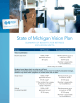 State of Michigan Vision Plan SUMMARY OF BENEFITS FOR RETIREES EXCLUDING MSPTA