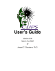 User’s Guide Version 6.20 March 31st 2002 by