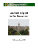 Annual Report to the Governor  Calendar Year 2008