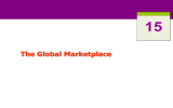 15 The Global Marketplace