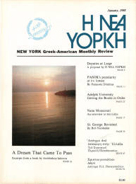 NEW YORK  Greek-Amerlcan  Monthly  Review