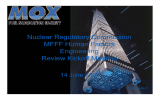 Nuclear Regulatory Commission MFFF Human Factors Engineering Review Kickoff Meeting