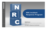NRC Incident Response Program IEW V