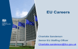 EU Careers Charlotte Sanderson Senior EU Staffing Officer
