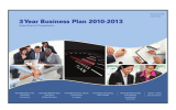 3 year business plan fiscal year 2008-2011 3 Year Business Plan 2010-2013