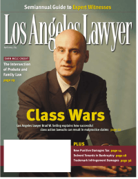 Class Wars Semiannual Guide to Expert Witnesses Semiannual Guide to Expert Witnesses