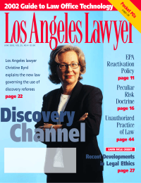 LosAngelesLawyer Channel Discovery 2002 Guide to Law Office Technology