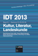 IDT 2013 Kultur, Literatur, Landeskunde Band 3.1 − Sektionen E1, E2, E3, E4
