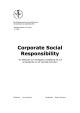 Corporate Social Responsibility -en fallstudie om företagens inställning till och
