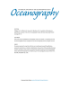 O ceanography THE OFFICIAl MAGAzINE OF THE OCEANOGRAPHY SOCIETY