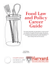 Food Law and Policy Career Guide