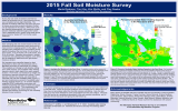 2015 Fall Soil Moisture Survey  Results