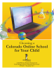 Colorado Online School for Your Child Choosing a