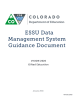 ESSU Data Management System Guidance Document