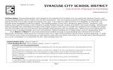 SYRACUSE CITY SCHOOL DISTRICT