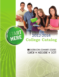 2012-2014 College Catalog