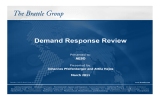 Demand Response Review AESO Presented to: Presented by: