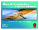 Nonprofit Organisations Certification Model Pakistan for
