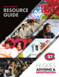 RESOURCE GUIDE new student CONTACT INFO