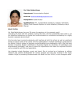 Ms. Mala Balakrishnan  Department: Email ID: