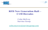 RFD New Generation Raft – C130 Hercules Colm McEvoy Survitec Group