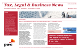 Tax, Legal &amp; Business News Prosinec 2012