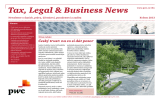 Tax, Legal &amp; Business News Květen 2013 www.pwc.cz/tbn