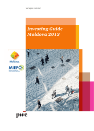 Investing Guide Moldova 2013 www.pwc.com/md