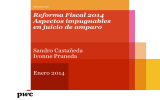 Reforma Fiscal 2014 Aspectos impugnables en juicio de amparo