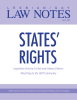STATES’ RIGHTS LAW NOTES Legislative Activity in Utah and Indiana Delivers