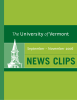 NEWS CLIPS University Vermont The