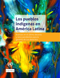 Los pueblos indígenas en América Latina Avances en el último decenio