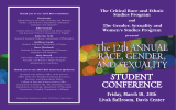The Critical Race and Ethnic Studies Program The Gender, Sexuality and