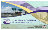 Alternatives Study US 27 TRANSPORTATION State of Florida Department of Transportation