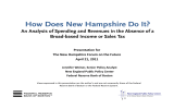 How Does New Hampshire Do It? Broad-based Income or Sales Tax Presentation for