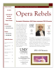 Opera Rebels Savoyards &amp; Bohemians: UNLV Opera announces 2015-16 season University of Nevada,