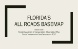 FLORIDA'S ALL ROADS BASEMAP